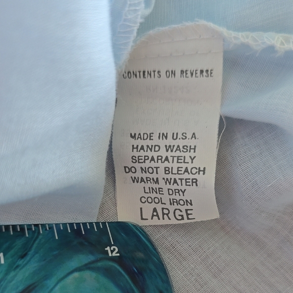 Dior Blue Smocked Halter Pajama - Picture 10 of 13